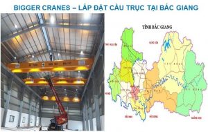 Cầu trục dầm đôi tại bắc giang