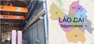 Lắp đặt cầu trục tại Lào Cai