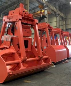 Cầu trục gầu ngoạm 9 Gầu ngoạm cát, sỏi, than cầu trục