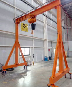 Cổng trục đẩy tay