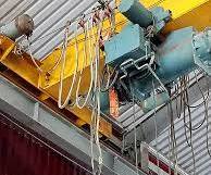 Hệ cấp điện ngang cầu trục, cổng trục 6 Hệ cấp điện ngang kiểu cấp điện tròn