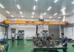 Cầu trục dầm đôi 3 tấn