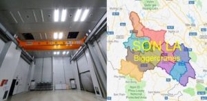 Lắp đặt cầu trục tại Sơn La