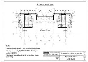 Bản vẽ cầu trục monorail