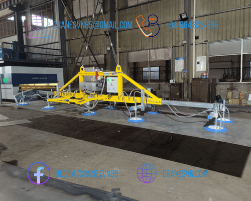 Cầu trục lắp đặt thiết bị hút chân không 13 cau-truc-ban-hut-chan-khong-500-kg